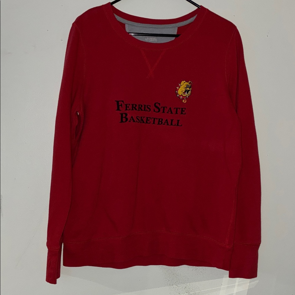 Ferris State Basketball Red Sweater
